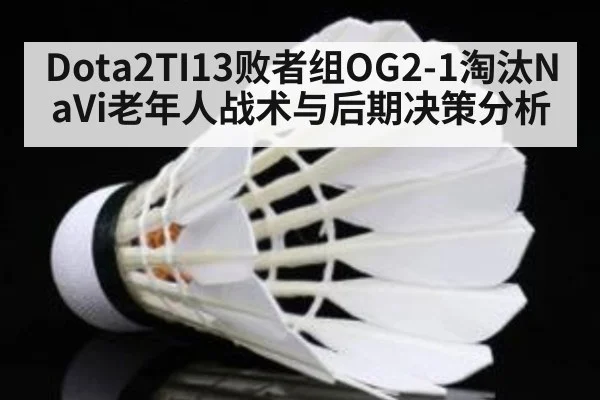 Dota2TI13败者组OG2-1淘汰NaVi老年人战术与后期决策分析
